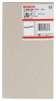 Шлифпластина 185 93 мм 2608000213